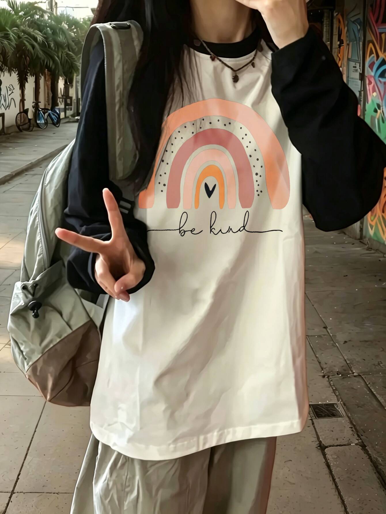 Maglietta casual vintage Haraj - Tee Graphic Print recensione e prezzo