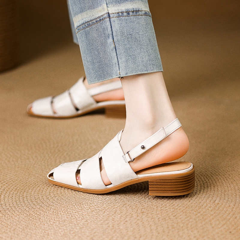 NUOVE donne di estate sandali  - Casual Sandal Leather recensione e prezzo