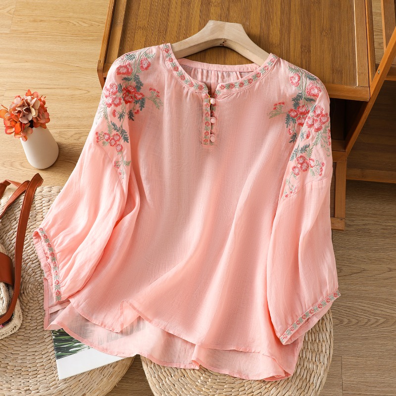 Abbigliamento da donna in stil - Linen Shirt Breathable recensione e prezzo