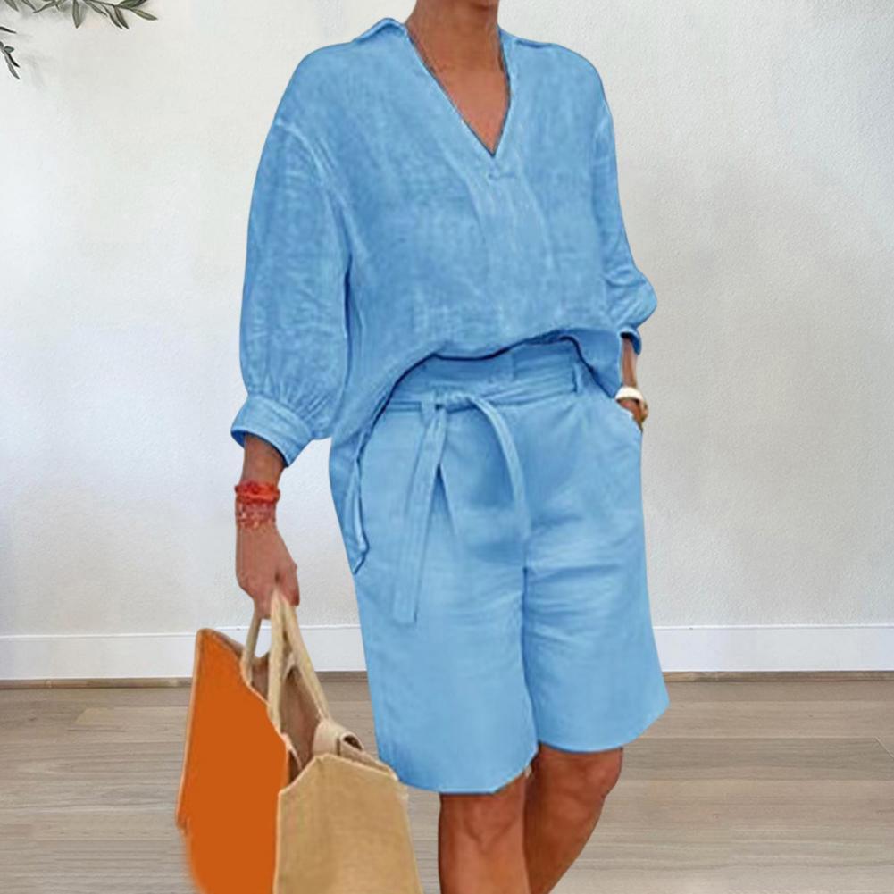 Completo due pezzi da donna in - Linen Shirt Breathable recensione e prezzo